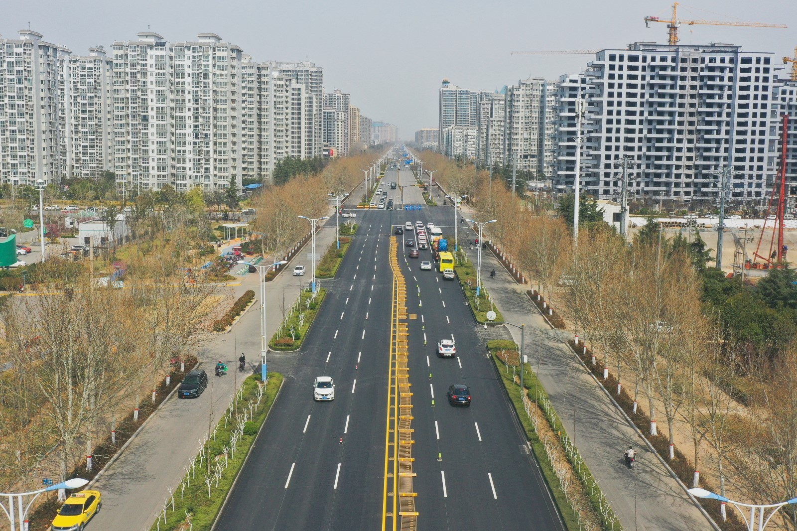 龍泉路善文街-趙樓街路面瀝青覆鋪提升工程完工！